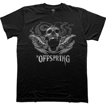 The Offspring Риза Feathered Winged Skull Unisex Black 2XL (OFFTS14MB05)