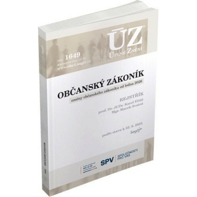 ÚZ 1649 Občanský zákoník