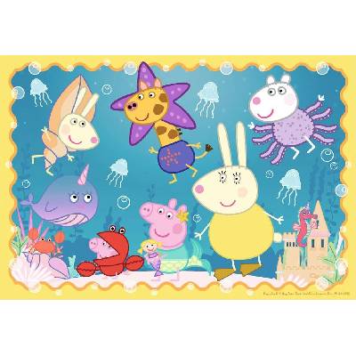 RAVENSBURGER Puzzle Prasátko Peppa 35 dílků