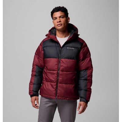 Columbia Яке Columbia Men's Pike Lake Hooded Water-Resistant Insulated Puffer Jacket - Rich Wine