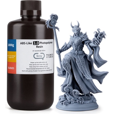 Elegoo ABS-like Resin V3.0 Grey - 1.000 g (50.103.0143)
