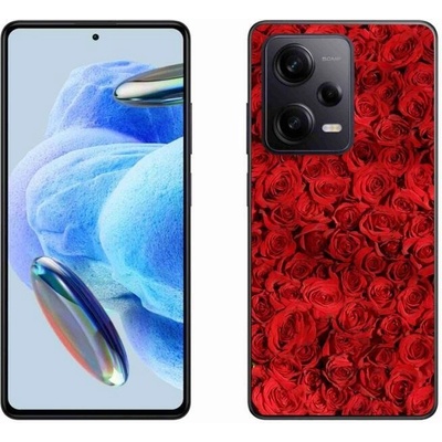 Pouzdro mmCase Gelové Xiaomi Redmi Note 12 Pro+ 5G - růže