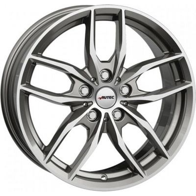 AUTEC Bavaris 7x17 5x112 ET54 titan silver polished