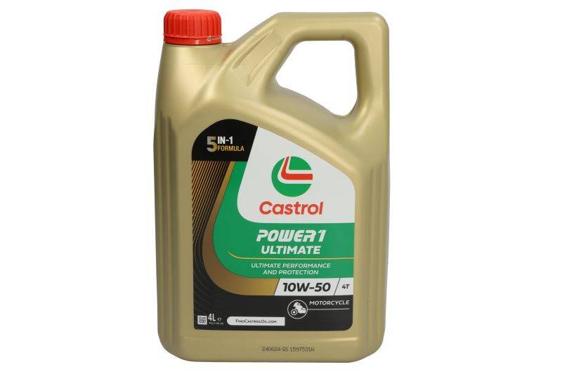 Castrol POWER 1 Ultimate 4T 10W-50 4 l od 34,9 € - Heureka.sk