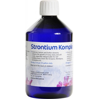 Korallen-zucht Strontium complex 500 ml