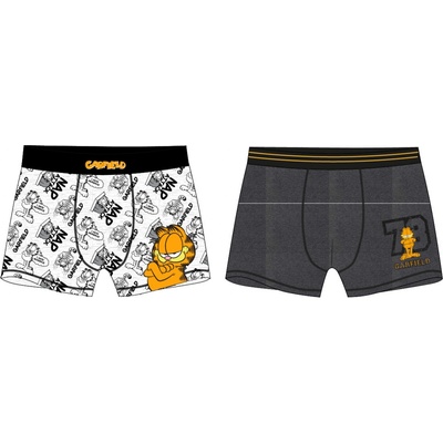 Chlapčenské boxerky Garfield 5233110, svetlo šedý melír/ antracit