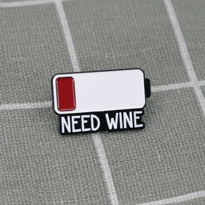 Pinarna Nízký stav baterie Need wine / Potřebuji víno