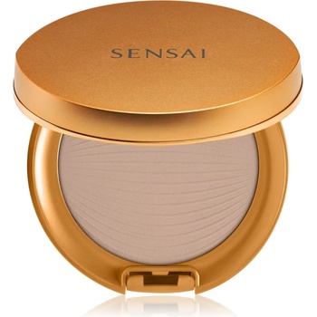 Sensai Silky Bronze Natural Veil Compact компактна пудра за освежаване и изглаждане на кожата цвят SC03 Medium 8, 5 гр