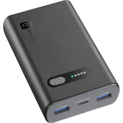 Cellularline ВЪНШНА БАТЕРИЯ CELLULAR LINE FAST TURBO PD 10000 mAh (8018080484568)