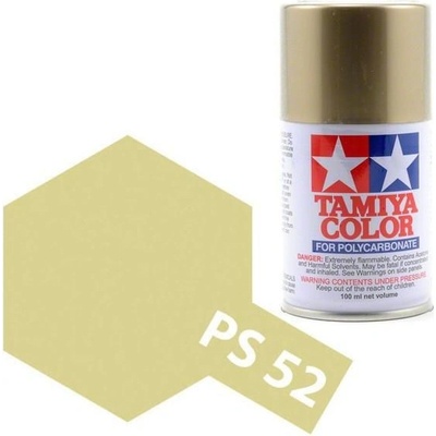 Tamiya Color PS-52 Champagne Gold Polycarbonate Spray 100ml
