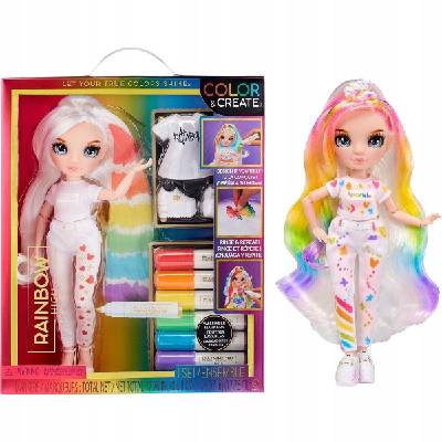 MGA Rainbow High Fashion Doll Color & Create s modrými očami 594123