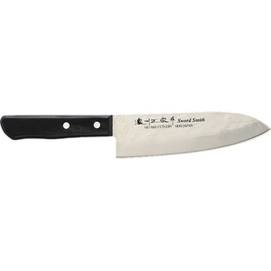 Satake Японски нож SATAKE - Япония - Santoku - Nashiji - 170 mm
