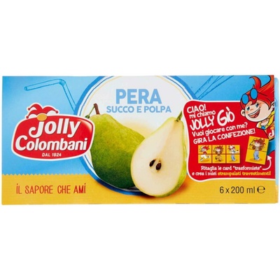 Jolly Colombani hruškový džús 6 x 200 ml