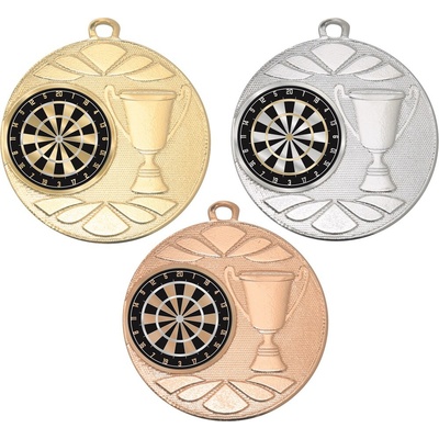 VIZINGR Šipky medaile DI5003-LAC030 DI5003-LAC030 bronz