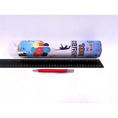 KIK KX4415 TUBAN Helium pro balónky 6,5 x 34,5 x 6,5 cm