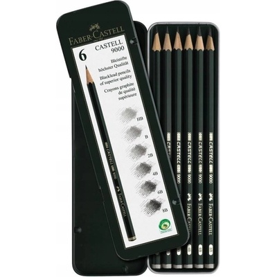 Faber-Castell 9000 6 ks – Zboží Dáma