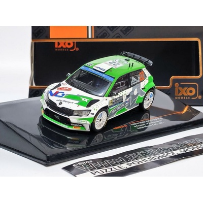 Ixo IXO WRC models Škoda Fabia Rally2 EVO No.22Rally Monte Carlo Gryazin Aleksandrov 1:43