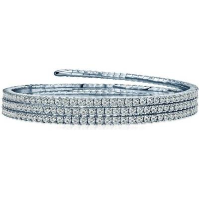 SAVICKI Náramok striebro so zirkónom 2,35 mm - B-B-B0512-01945-925-B