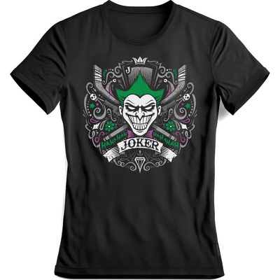 Tričko Joker Logo Mar. černá