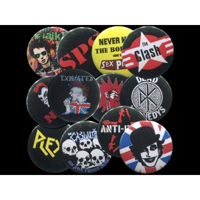 Set placek 25 PUNK 1