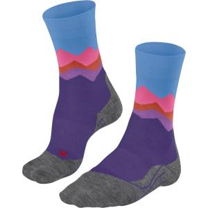 Falke Мъжки туристически чорапи Falke TK2 Crest Walking socks - Purple - размер 46-48 (EU) (201-3026-2011)