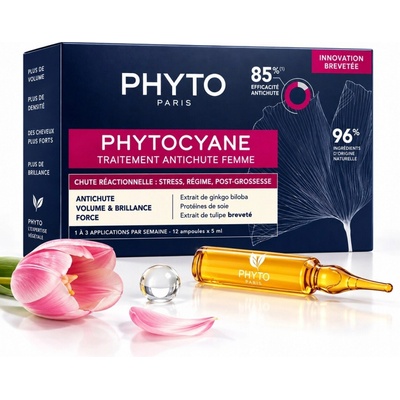 Phyto Phytocyane kúra proti vypadávání vlasů 60 ml