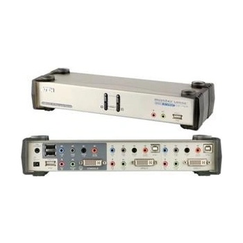Aten CS-1782 2-port DVI KVMP, USB hub, audio 7.1