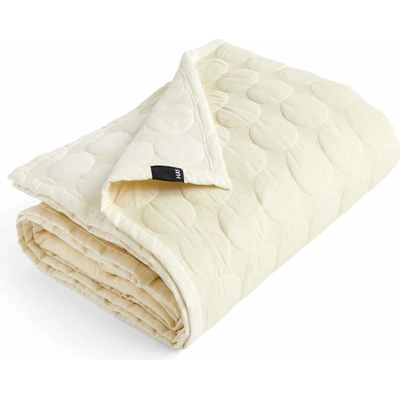 HAY Pléd Mega Dot Organic ivory 235x245