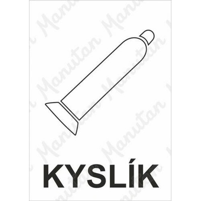 Kyslík, plast 148 x 210 x 2 mm A5