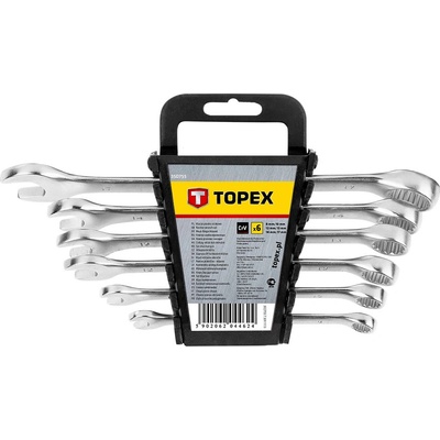 Topex Klíč vidlicový sada, 6 - 17 mm 6 ks 35D755