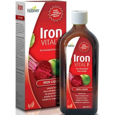 Hübner Iron VITAL F ovocný a bylinný extrakt 250 ml