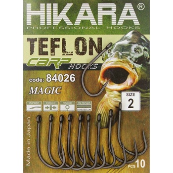 HIKARA Teflon Carp MAGIC 84027 vel.4 10 ks