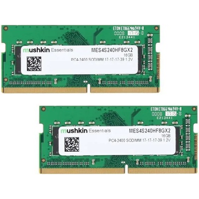 Mushkin Essentials 16GB (2x8GB) DDR4 2400MHz MES4S240HF8GX2
