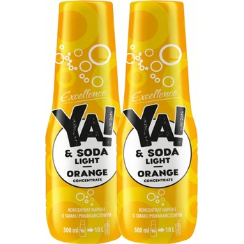 Ya!&Soda Pomeranč light bez cukru 2 x 0,5 l