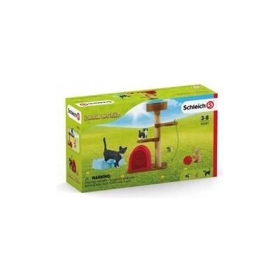 Schleich Farm World 42501 Playtime for cute cats