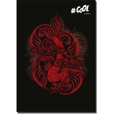 COOL BY VICTORIA Zošit Spiritual tattoo A4 linajkový