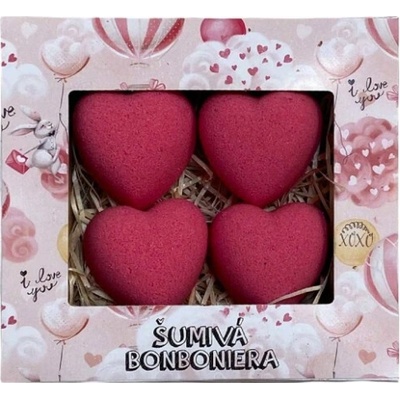 Bohemia Gifts šumivé bonboniéry bomby do kúpeľa 120 g