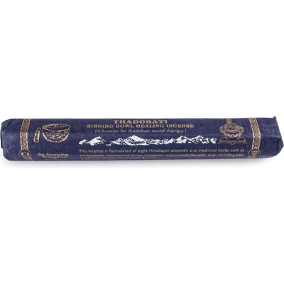 Tibetské vonné tyčinky Singing Bowl Healing Thadobati 37 ks