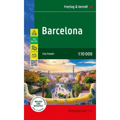 Barcelona 1:10 000 / mapa města