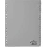 DURABLE Регистър durable пластмаса a/4 1-20 броя сив 644310 (644310)