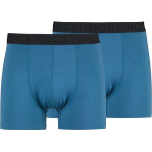 Stoic Мъжко синтетично термобельо Stoic TrosaSt. Boxer 2-Pack Boxer shorts - Summer Blue (014-2412-0513)