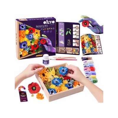 MAKSIK Wood&Craft Make your own flowers Freedom