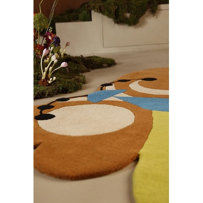 Doing Goods Вълнен килим Doing Goods Melody Moon Butterfly 85 x 100 cm (1.45.10.116.099.5)