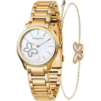 Pierre Cardin Дамски часовник Pierre Cardin Vivienne - CF. 0912. SJ. 1. SET (CF.0912.SJ.1.SET)