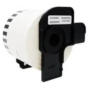 D&C Ролка за етикетен принтер Brother DK22205 62x30mm. 48 m