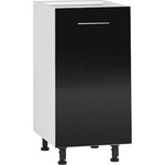 Bogdan Furniture Europe Долен шкаф h 40/82-e20, черен гланц