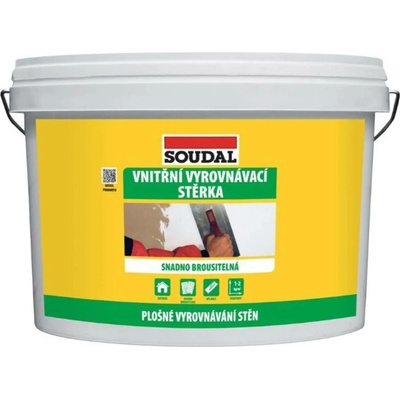 Soudal Vnitřní vyrovnávací stěrka 4kg