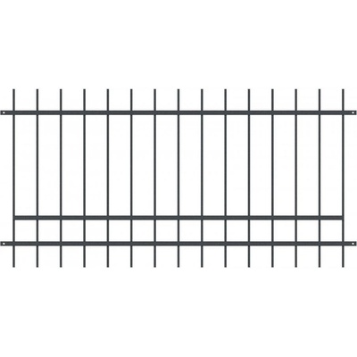 Kovové plotové pole PLP02 š. 2500 x v. 1200 mm