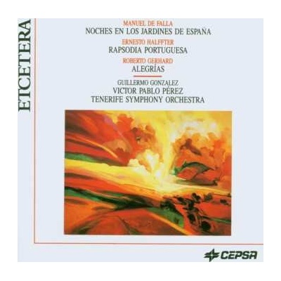 Ernesto Halffter: Rapsodia Portuguesa Für Klavier & Orchester CD