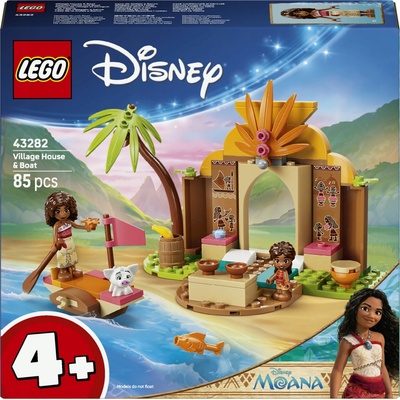 LEGO® Disney Princess 43282 Vesnický dům a loďka